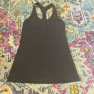 Black lululemon tank, size 8, like new